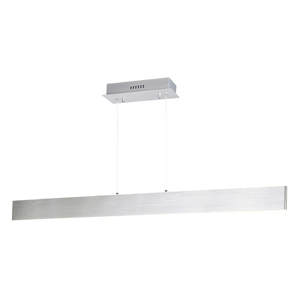 Et2 Blade 1-Light 0.5" Wide Brushed Aluminum Linear Pendant E22905-AL - main